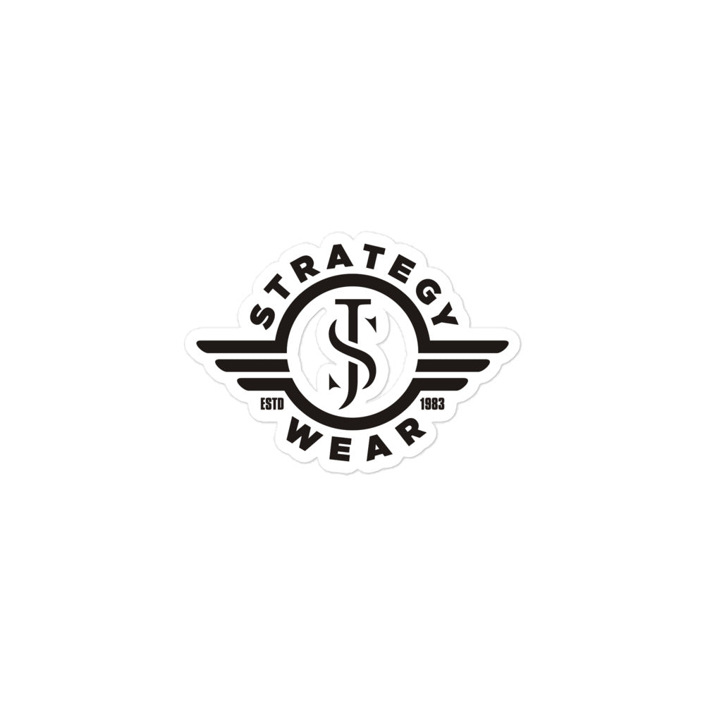 strategy wear sticker