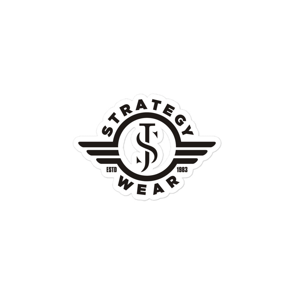 strategy wear sticker